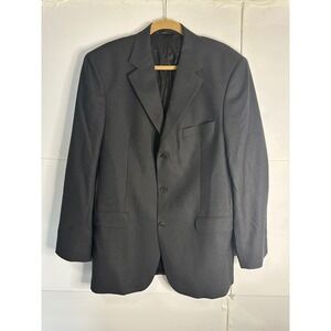 Brooks Brothers 346 Stretch Wool Blazer Mens 42LG Gray Business Casual